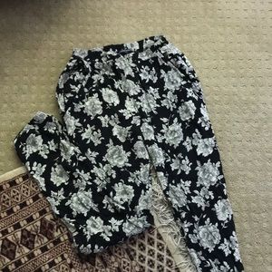 Brandy Melville Floral Joggers